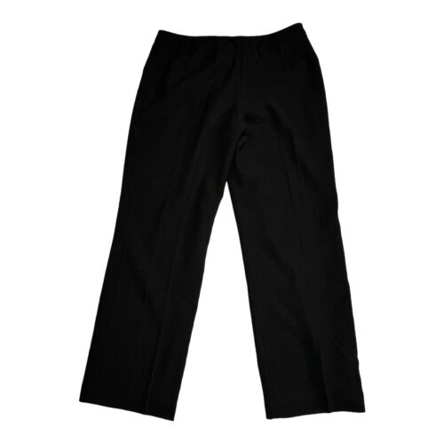 Pantalones de vestir negros Peter Nygard talla 10 Petites - Imagen 2 de 6