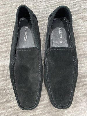 BUGATCHI Mens Suede Loafer Work Driving Casual Moccasin Slip  display picture 3