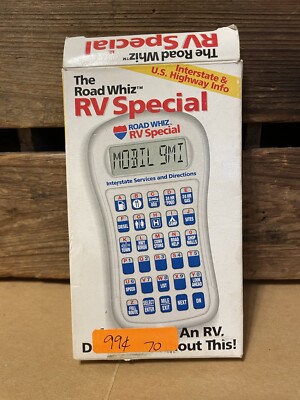 The Road Whiz RV Special Interstate & US HighWay Travel ULTRADATA SYSTEMS