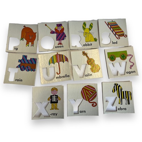 Ed-O-Cards Schoolhouse In A FUN BOX School Edition No. 601PS 1972 - Picture 4 of 6