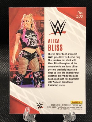 2023 Panini Chronicles Phoenix WWE Alexa Bliss #305 WWE 🔥 | eBay