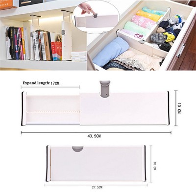 Drawer Divider Partition Spring Loaded Expandable Kitchen Wardrobe