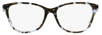 Emilio Pucci EP 5095 055 Havana Blue Plastic Cat Eye Eyeglasses Frame 54-16-140