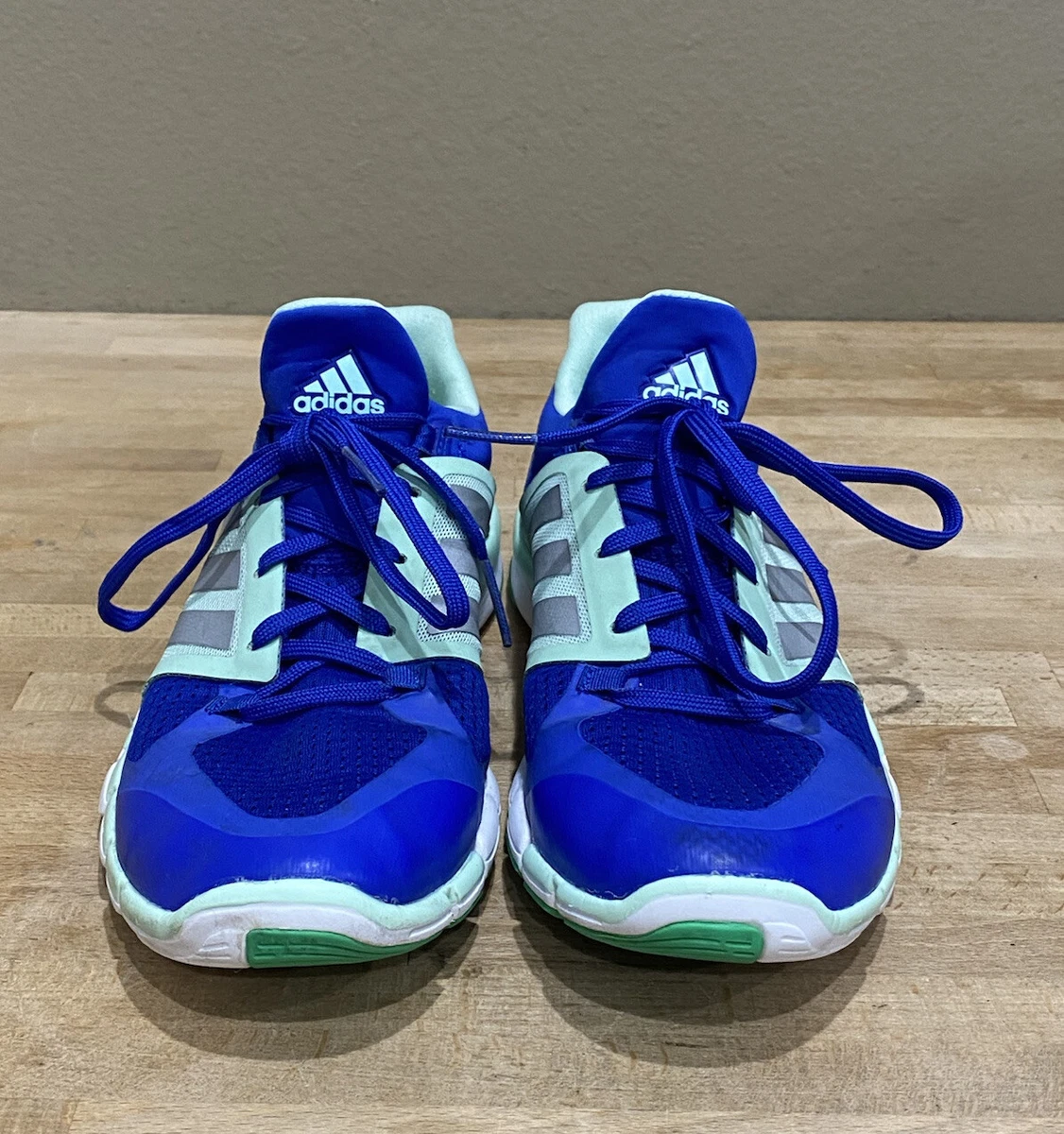 Adipure 360.3 Womens 7 blue shoes Trainers athletic sneakers S77595 | eBay