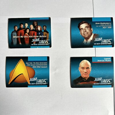 Star Trek: The Next Generation 5th Season Gedenkkartenset (120 Karten)