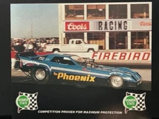 VRHTF NHRA RARE "VTG QUAKER STATE THE PHOENIX DODGE FUNNY CAR" HAND OUT