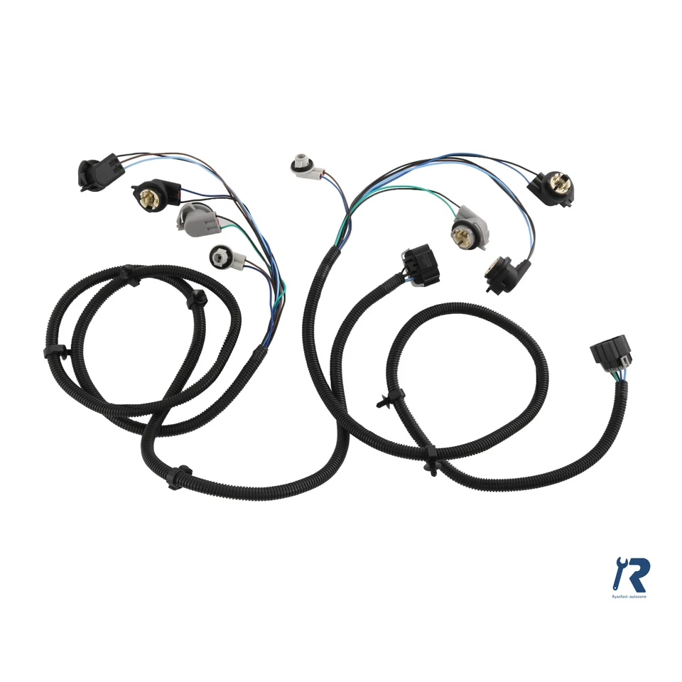 Tail Light Wiring Harness Rear LH+RH 16531401 16531402 for Chevrolet Silverado - Image 4 of 4