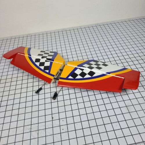 Aeroworks .90-1.20 YAK 54 ARF Horizontal Stabilizer w/ Elevators, Tubes, Horns - Picture 4 of 17