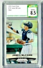 2015 Panini Prizm James McCann Silver CSG 8.5