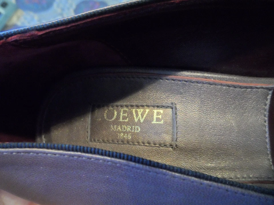 Bomba de tacón Loewe metálica de cuero cobre/marrón talla EU 39 - US 9 Foto 3 de 4