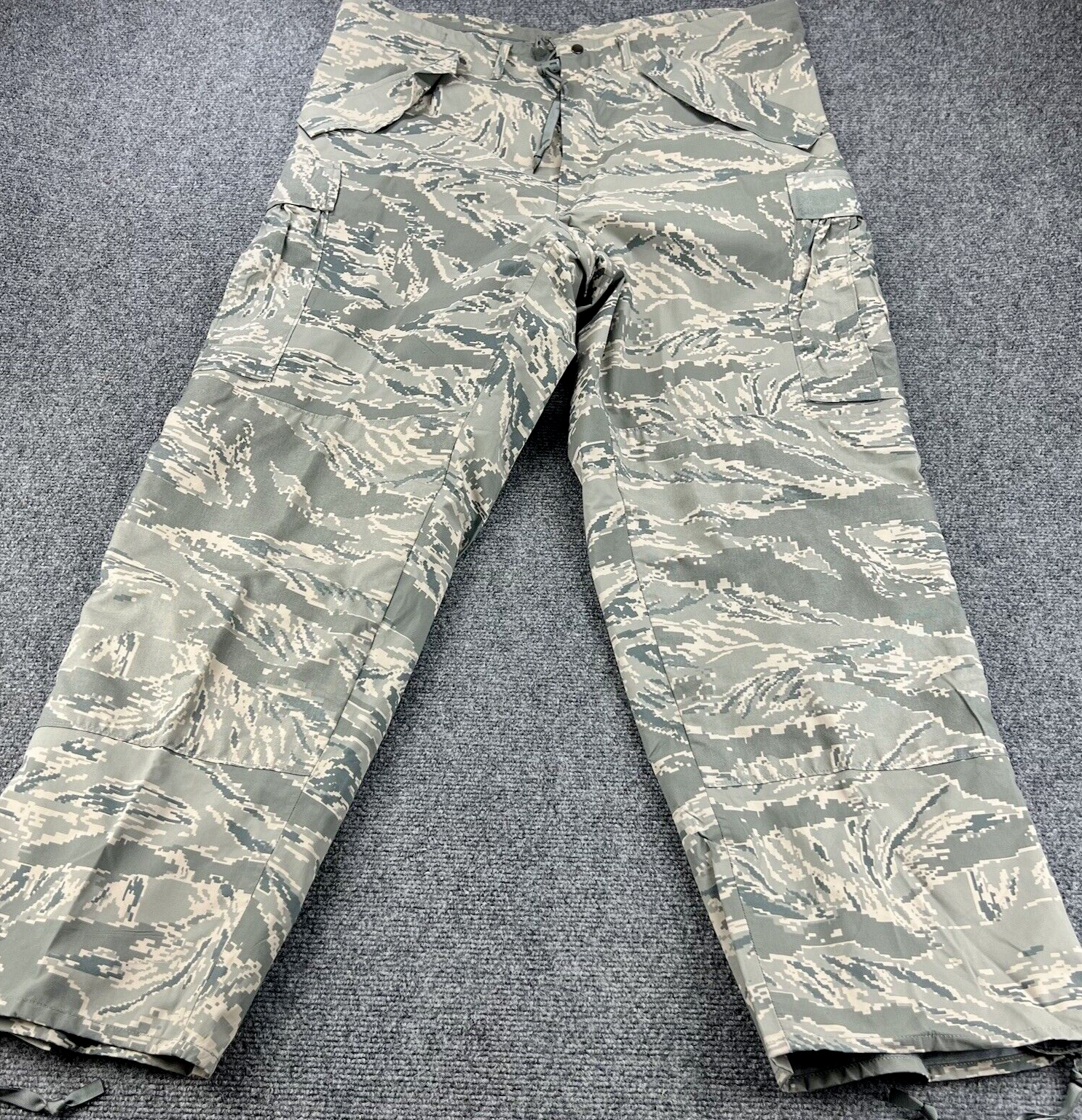 U.S Military Trousers All Purpose Environmental Camo Pants Large Regular Elastic