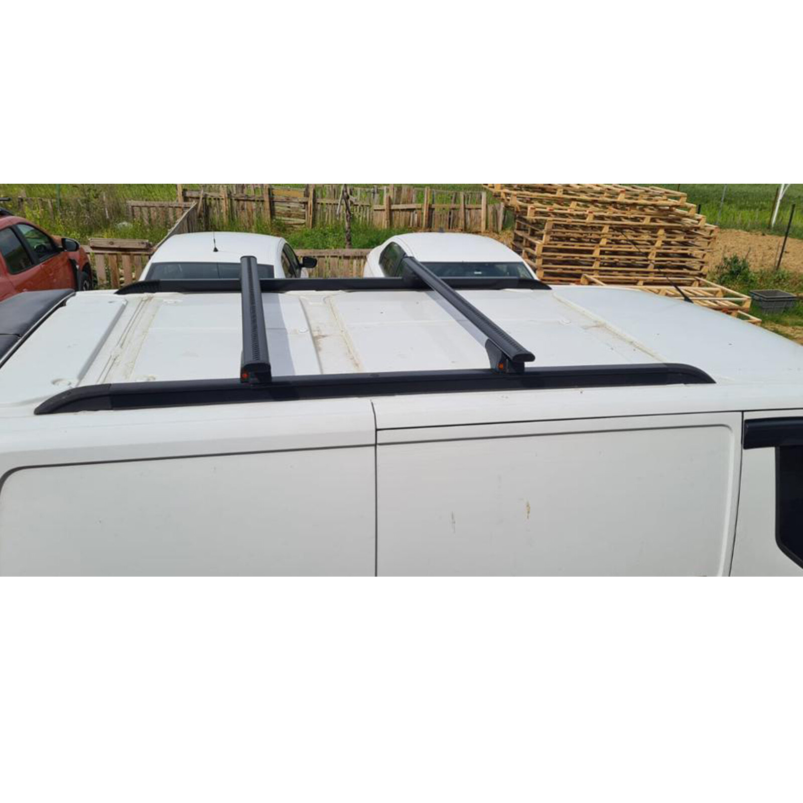 2 Pcs Black Roof Rack Cross Bars For MITSUBISHI OUTLANDER SUV 20122021