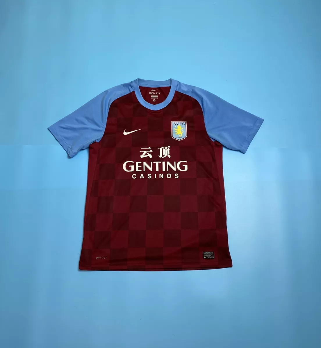 Genting is jersey sponsor for Aston Villa