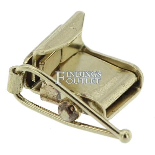 14K White Gold Box Lock Clasp Male & Female Figure 8 Complete Set ALL SIZES USA - Picture 25 of 42