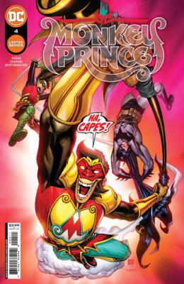 Monkey Prince #4 2022 Chang Cover A DC Comics EB254