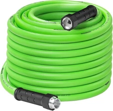 Garden Hose 50 ft x 5/8 in Heavy Duty, Flexible and Lightweight Water Hose,