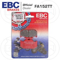 BremsbelÄGe Hinter Carbon Ebc FA152TT FüR Suzuki Ts R 125 1989