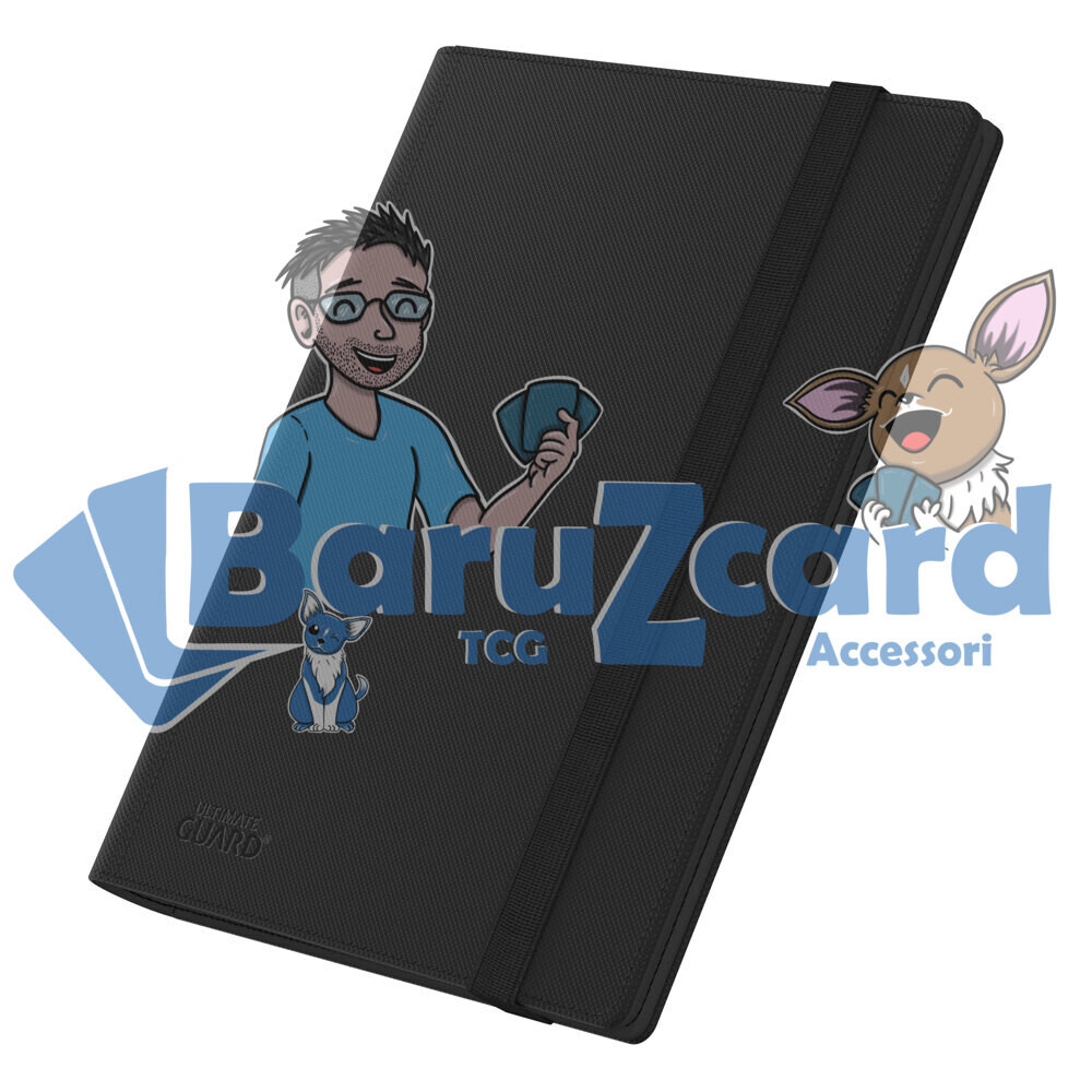 Ultimate Guard Flexxfolio 360 18 Pocket XenoSkin Black Album Carte Pokemon Magic