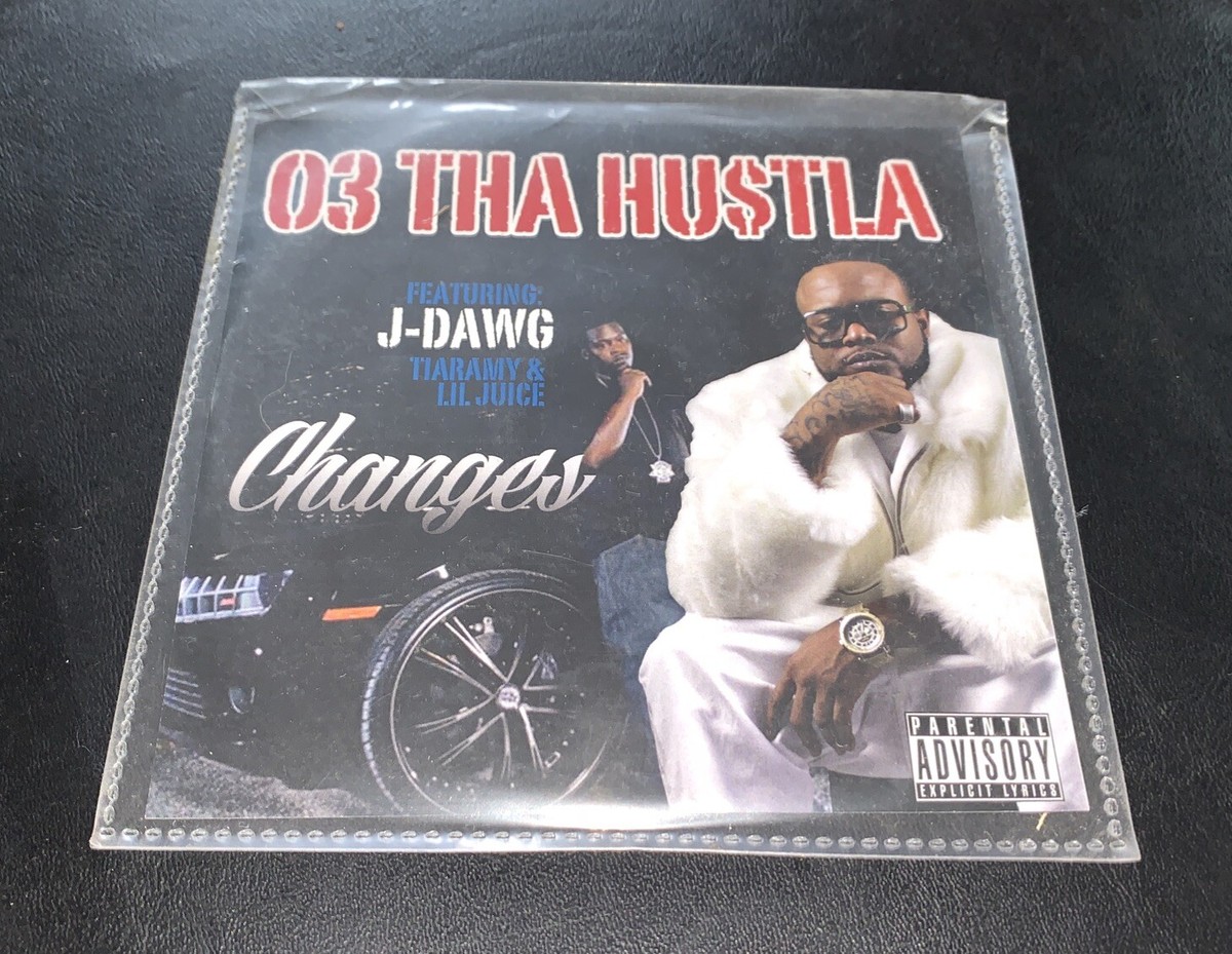 RARE 03 Tha Hustla – Changes CD Single J Dawg LiL Juice Tiaramy