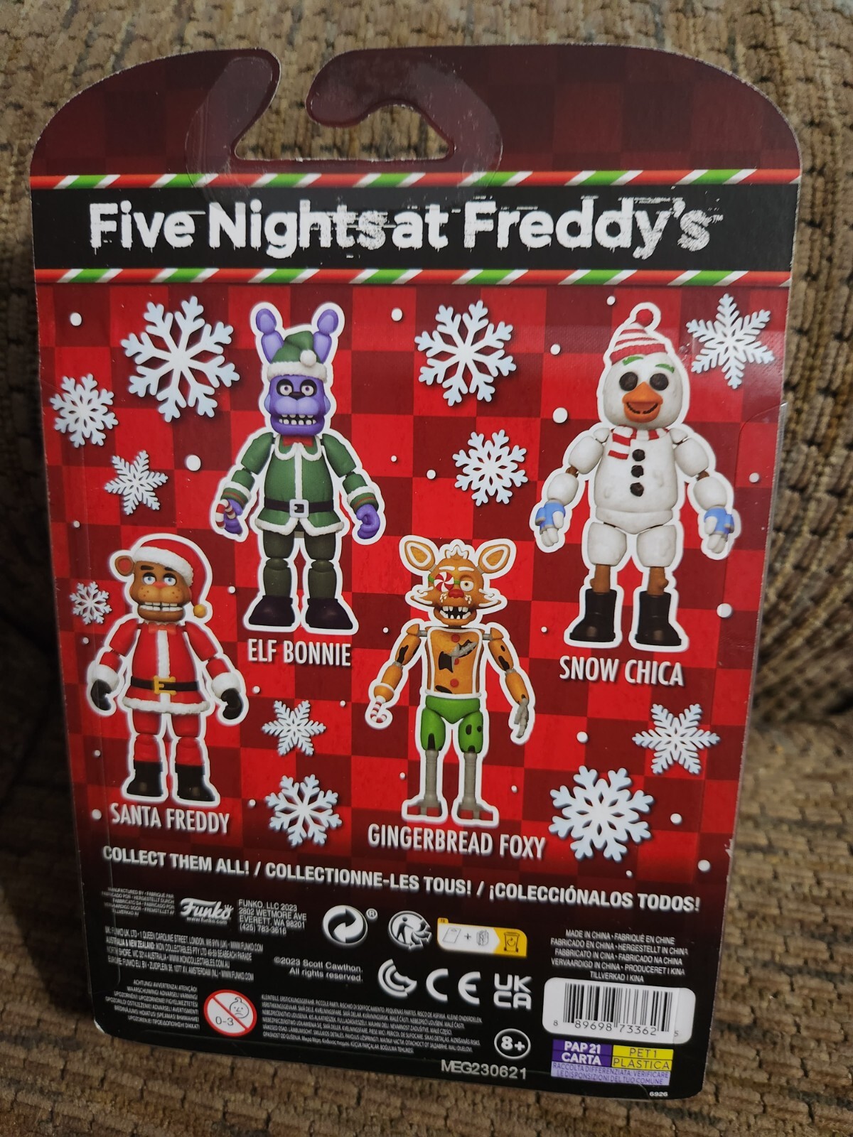Five Nights At Freddy's FNAF Nutcracker Foxy Action Figure Funko eBay