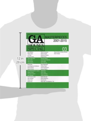 アート・デザイン・音楽 GA HOUSES SPECIAL 03 2001-2015 GA Houses Special 03 Masterpieces 2001–2015 Architecture Book