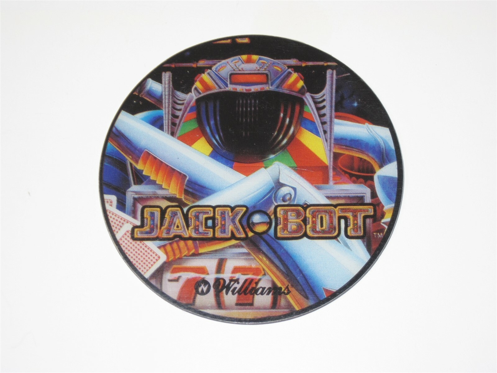 Jackbot Promo Pinball Plastic Speaker Cutout 1 Jack Bot | eBay