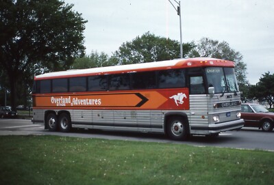 Original Bus Slide Overland Stage Adventures Charter #150 MCI Bus 1986 #22