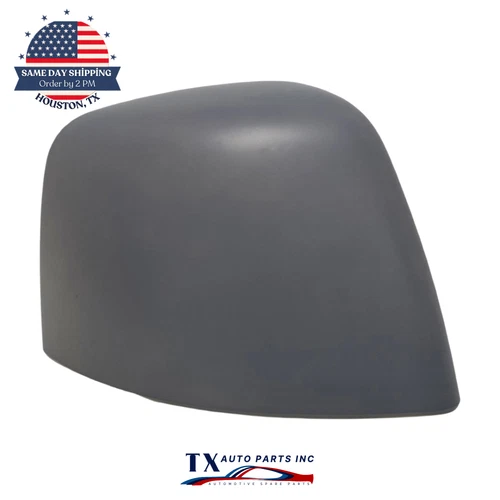 Passenger Side Mirror Cover for 14-22 Ford Transit Connect Large Housing Primed