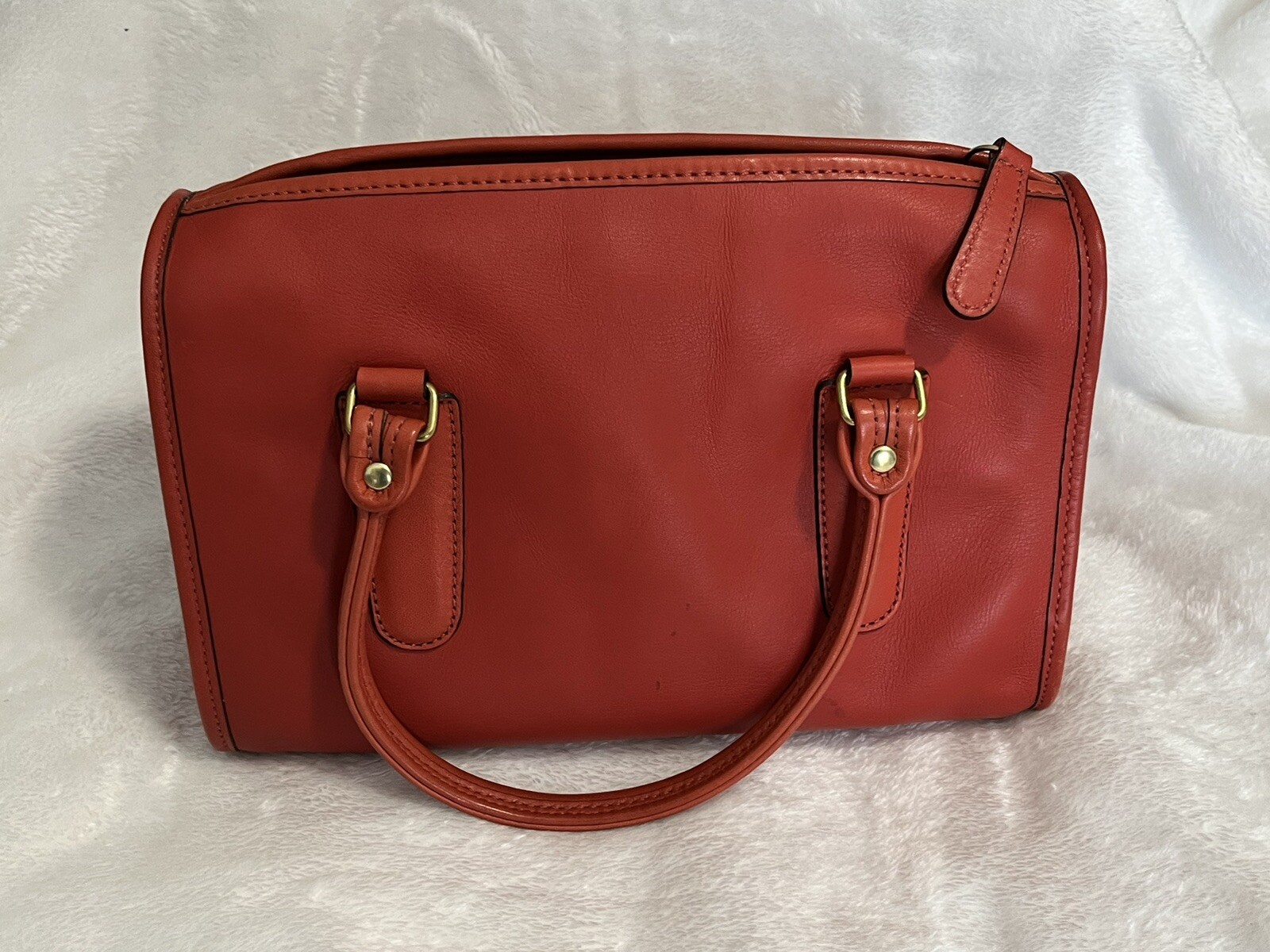 Coach Boston bag Orange Gem