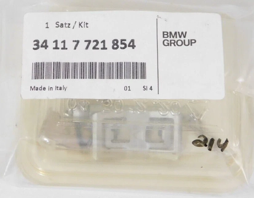 1 NEW 2008-2017 BMW F 650 700 800 GS Front Right Brake Pin Kit OEM  