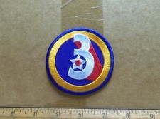 US Air Force - 3rd Air Force Embroidered Patch 