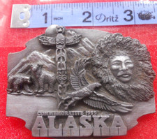1989 Alaska Commemorative Belt Buckle