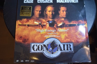 Con Air (LaserDisc) Neu in Folie  FSK18