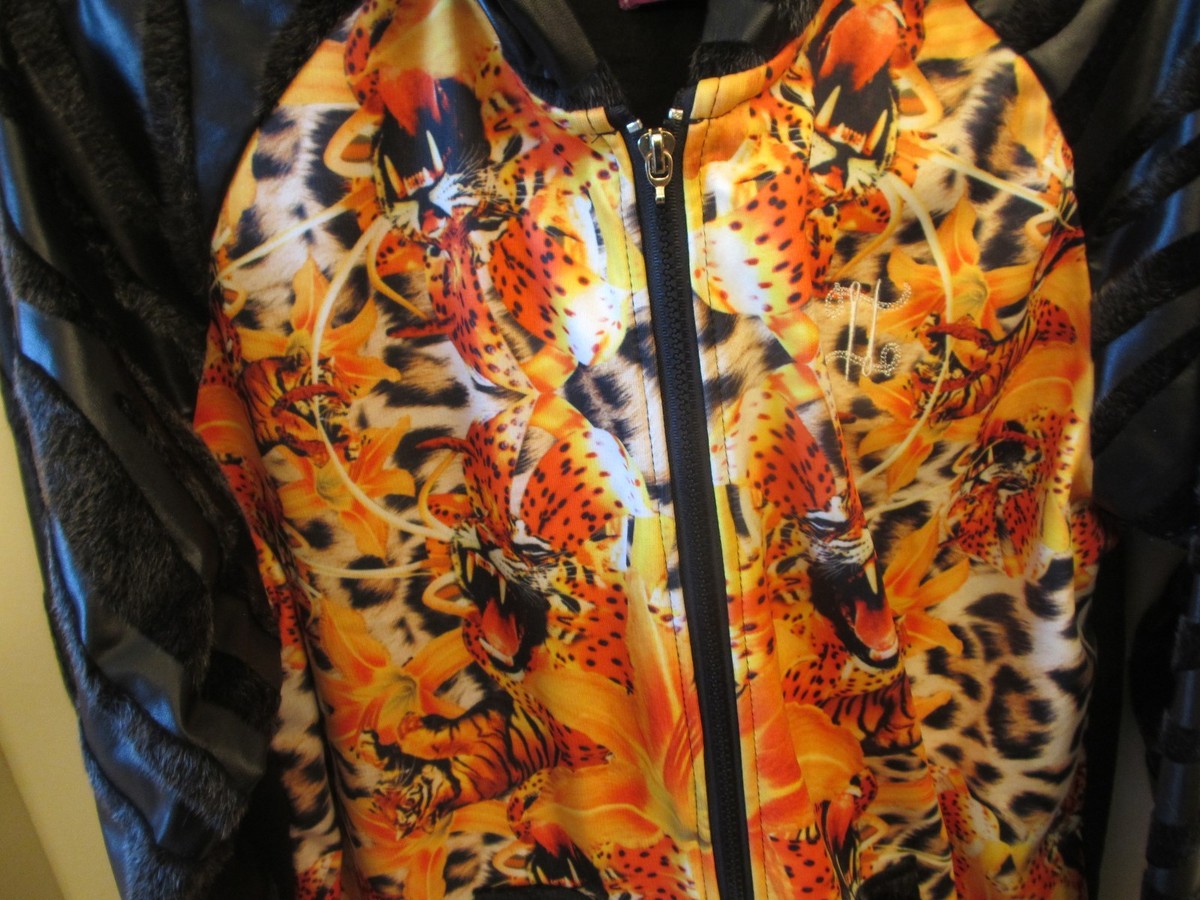 Tiger - Double Needle - Hooded Zip Sweatshirt - Lightweight