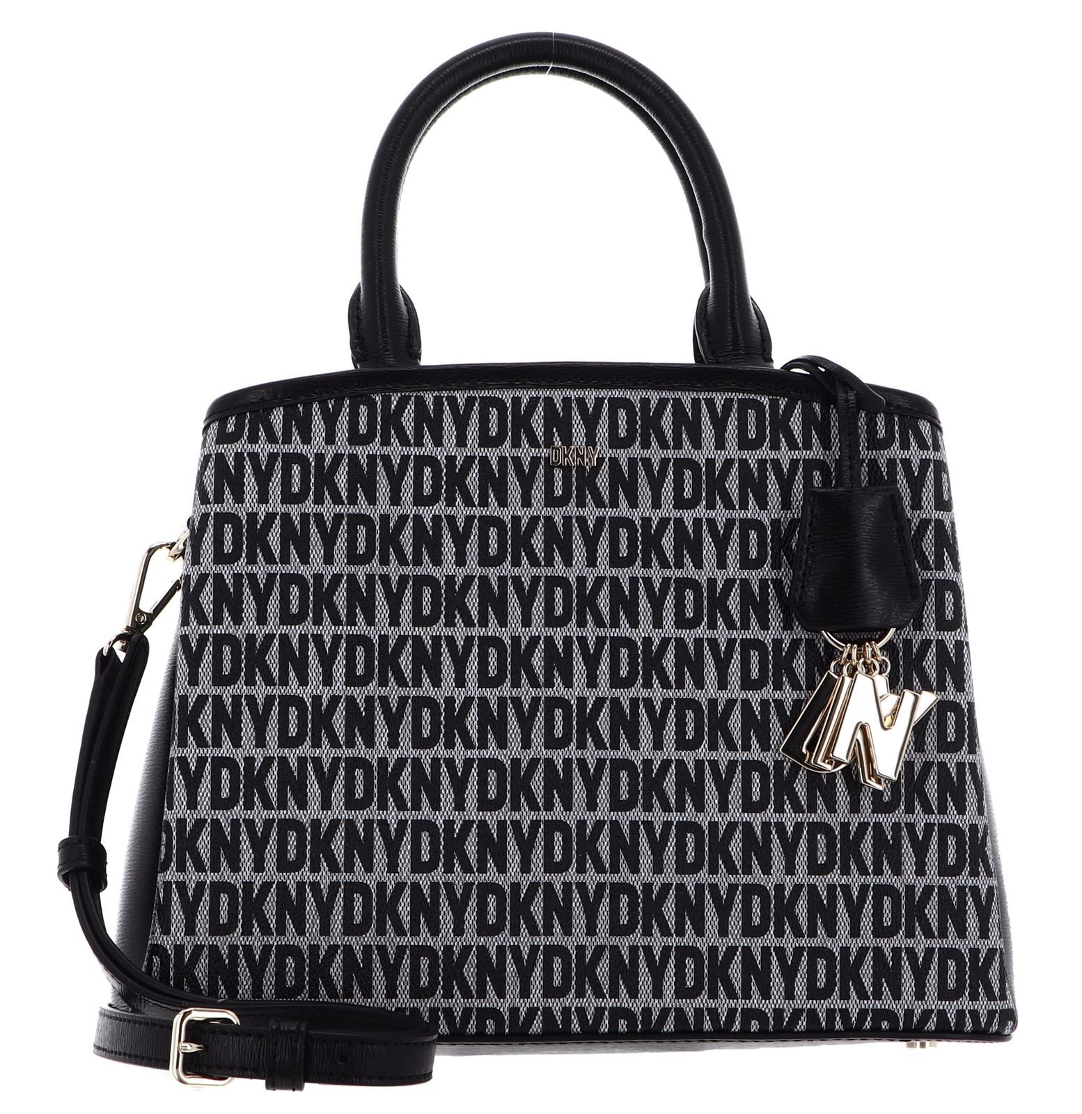 DKNY MD Satchel Logo / Black