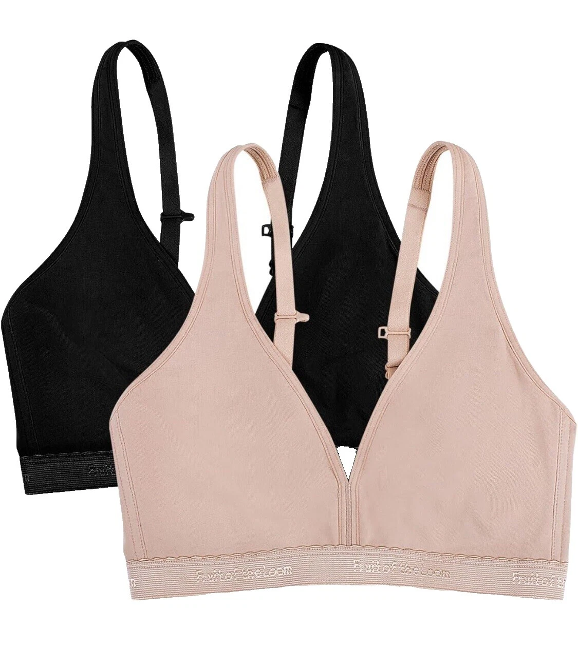 Fruit of the Loom Solid Bralette Bras y Bra Sets para Mujeres