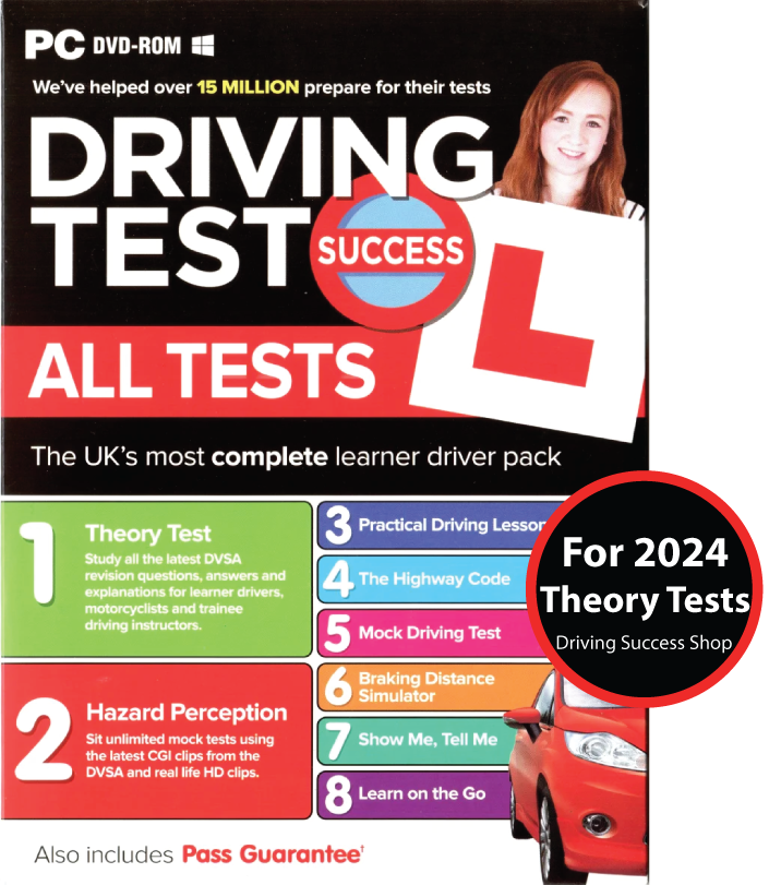 DSA DRIVING THEORY TEST QUESTIONS / ANSWERS & HAZARD PERCEPTION PC DVD ...