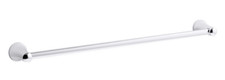 Kohler K-21953-CP Tempered 24" Towel Bar - Polished Chrome