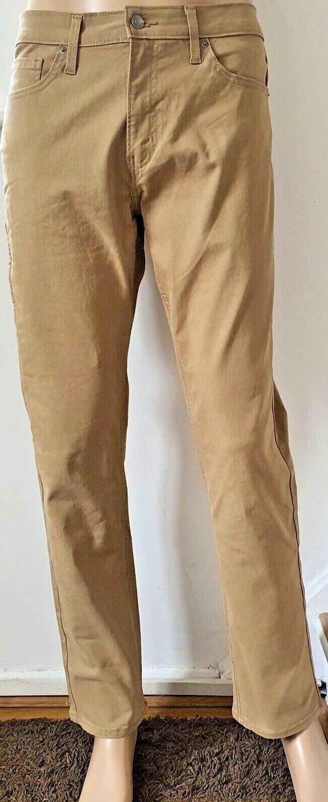 MEN`S LEVI`S CHINO TROUSERS SIZE 29 30 32 33 34 36 38 40 STRETCH ATHLETIC  FIT | eBay