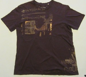 guess burgundy shirt