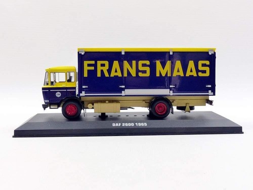 CAMION LIVRAISON BACHE DAF 2600 FRANS MAAS 1965 IXO TRU020 1:43 TRUCK SWEDEN - Photo 3/6