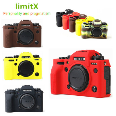 XT4 Silicone Armor Skin Case Body Cover Bag Protector for Fujifilm X-T4 Camera