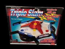 NEW, Sealed Vintage 1998 HILCO Triple Slam Air Hockey Flipper Game No. 5996 NOS