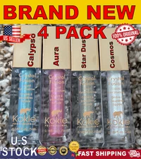KOKIE CRYSTAL FUSION Liquid Eye Shadow - Cosmos,Star Dust,Aura,Calypso | 4 PACK