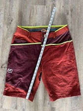 Ortovox Men's Casale Climbing Shorts - Burgundy / Deep Plum - Size L