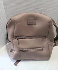 Dagne Dover Indi Neoprene Diaper Backpack Unisex Medium Dune Zipper Travel