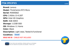 Lenovo ThinkCentre M73 Micro - 2.9GHz i3, 4GB RAM, 112GB SSD, Windows 11 Home