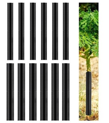 12 Pcs Tree Trunk Protector Guard, 2 Size Sapling Tree Protector from Deer, T...