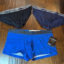 Calvin Klein Briefs Trunks Lot of 3 size XL NWT Moisture Wicking