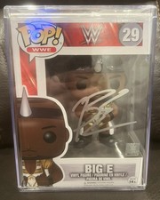 SIGNED BIG E WWE FUNKO POP #29 AUTOGRAPHED THE NEW DAY RARE VHTF